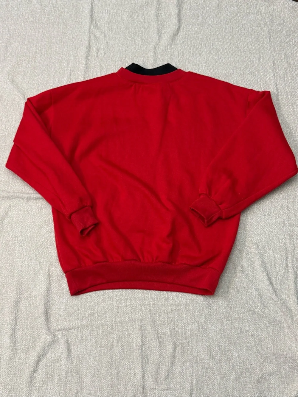 Red Noah's Ark Embroidered Sweater - Picture 6 of 6